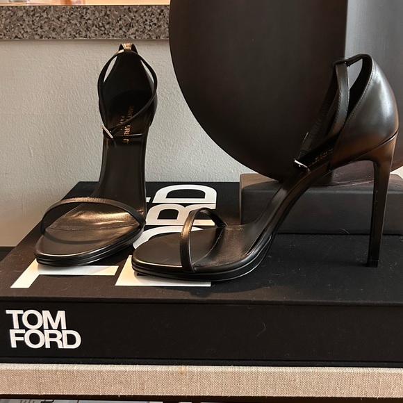 YSL Jane Ankle Strap Sandal - Picture 1 of 4